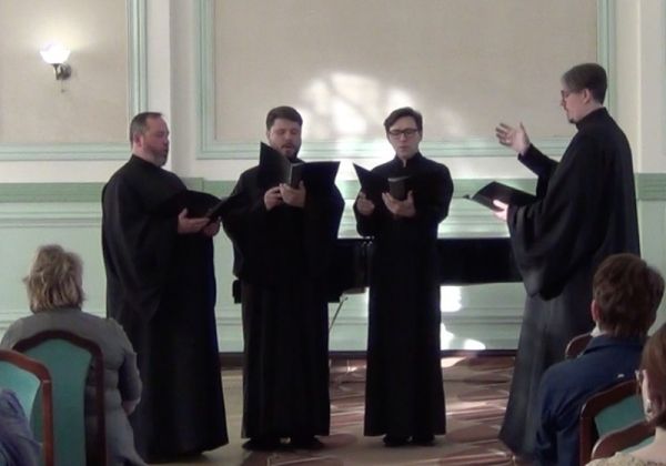 Хор духовенства епархии участвовал в концерте вологодских композиторов