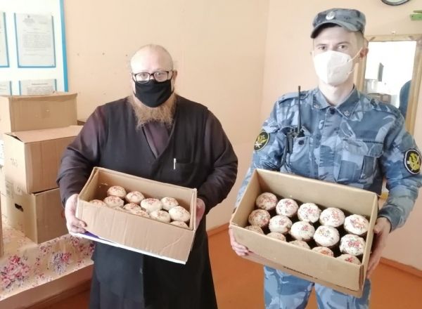 На Светлой седмице в ИК-6 города Грязовца состоялась пасхальная акция