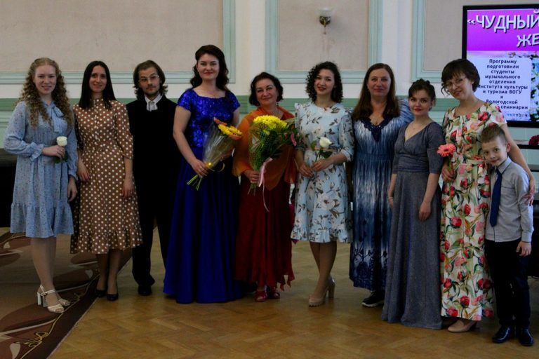 Студенты Вологодской духовной семинарии приняли участие в организации и проведении концерта вокальной музыки