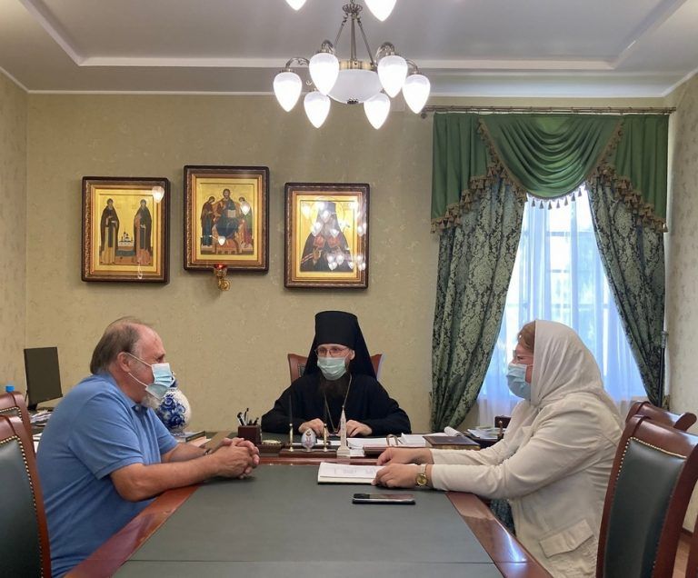 Состоялась рабочая встреча епископа Игнатия с представителями Череповецкого государственного университета