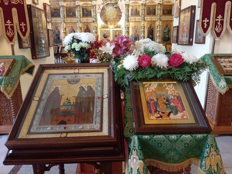Епископ Игнатий совершил всенощное бдение в Воскресенском соборе города Череповца