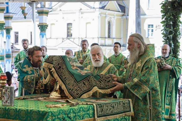 В Троице-Сергиевой лавре молитвенно почтили память преподобного Сергия Радонежского