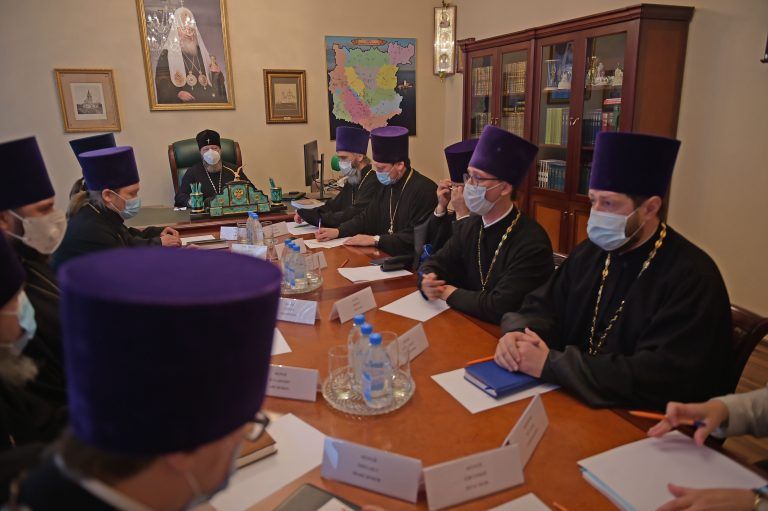 Под председательством владыки Саввы состоялось заседание Коллегии Вологодской епархии