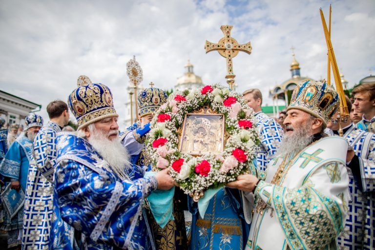 Блаженнейший митрополит Онуфрий возглавил в Почаевской лавре торжества по случаю праздника Почаевской иконы Божией Матери