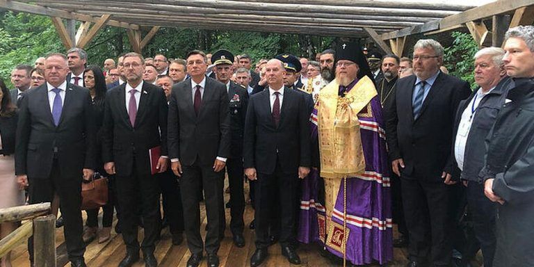 Делегация Русской Церкви приняла участие в церемонии поминовения русских военнопленных, погибших в Словении в годы Первой мировой войны