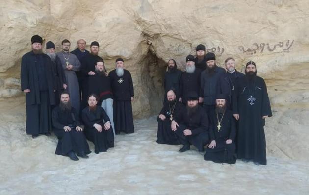Святогорская лавра опубликовала фильмы и фотографии, посвященные поездке делегации Украинской Православной Церкви к святыням Египта