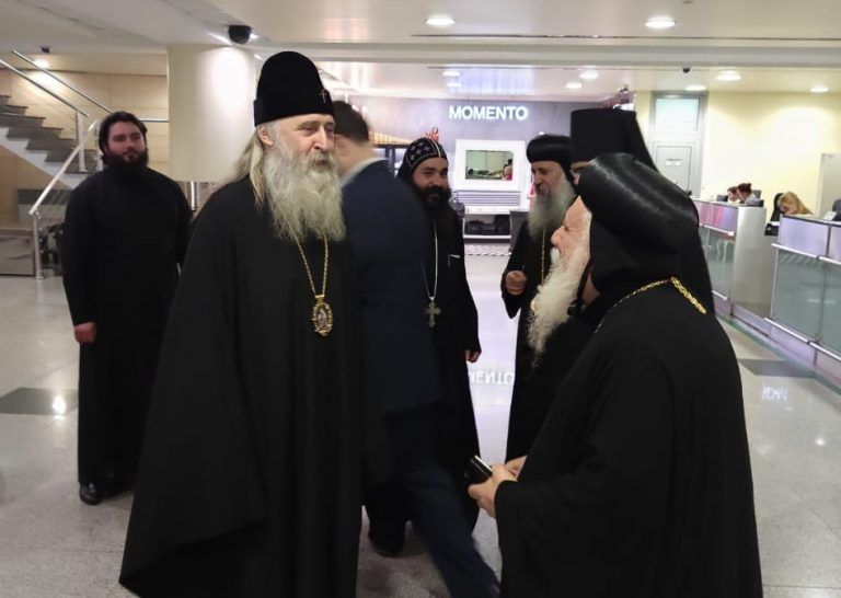 В Россию прибыла делегация игуменов и насельников египетских монастырей