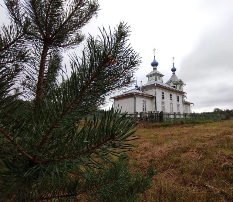 Епископ Игнатий посетил приход Георгиевского храма в деревне Понизовье Устюженского района