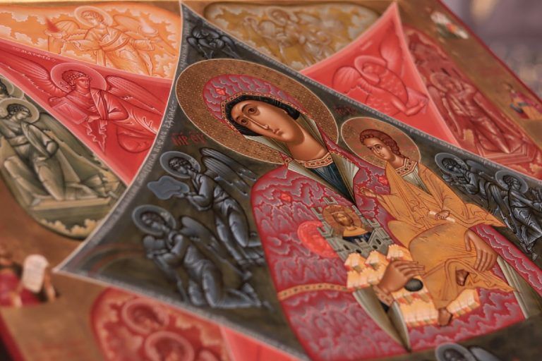 В Храме Христа Спасителя в Москве состоялся благодарственный молебен перед иконой Божией Матери «Неопалимая Купина»