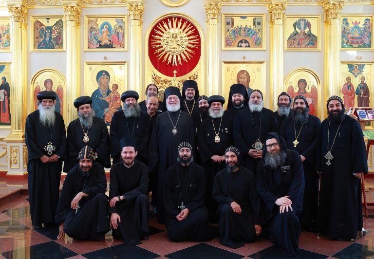 Монашеская делегация из Египта посетила Санкт-Петербургскую митрополию и Валаам