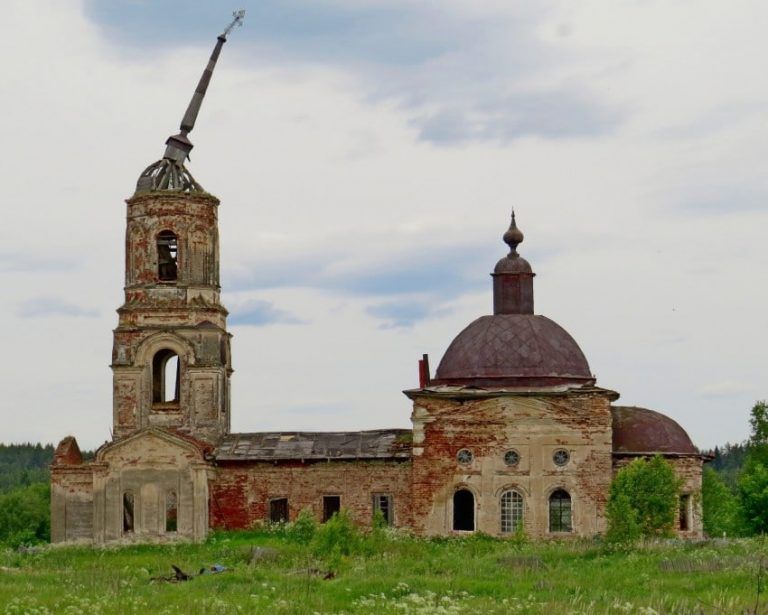 В Тарногском районе проводятся работы по восстановлению Поцкого Ильинского храма