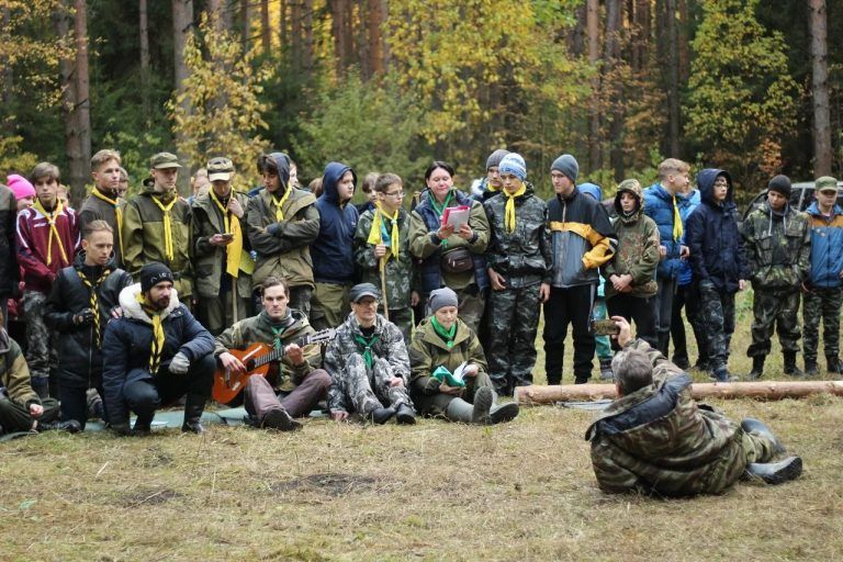 В Череповце состоялся традиционный осенний слет скаутов