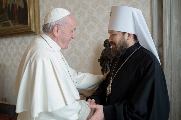 Состоялась встреча председателя ОВЦС с Папой Римским Франциском
