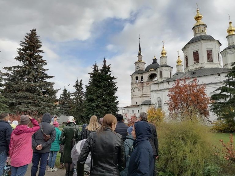 В воскресной школе Георгиевского храма Великого Устюга состоялось первое в новом учебном году занятие