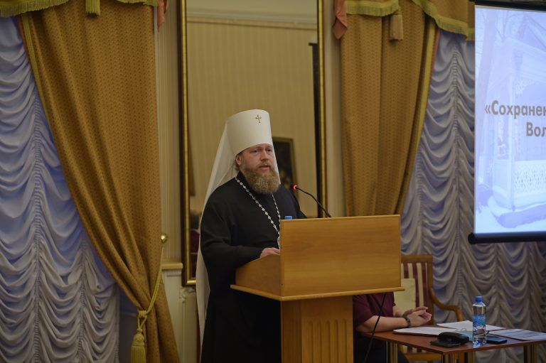 Глава Вологодской митрополии приветствовал участников семинара Союза реставраторов