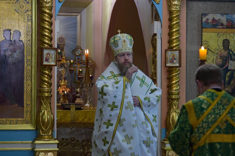 В день памяти преподобного Афанасия Сяндемского, Вологодского, в Богородице-Рождественском соборе Вологды состоялось архиерейское богослужение