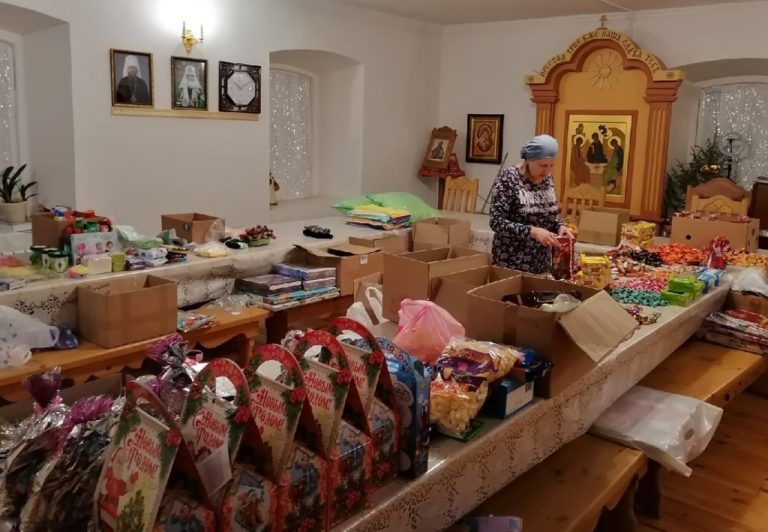В храмах Великоустюжской епархии проходят рождественские благотворительные акции