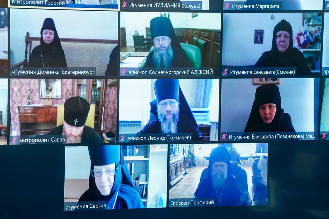 Митрополит Георгий провел заседание комиссии Межсоборного присутствия Русской Православной Церкви по вопросам организации жизни монастырей и монашества