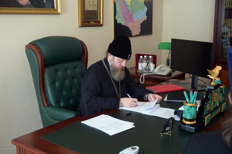 Митрополит Савва возглавил заседание Коллегии Вологодской епархии