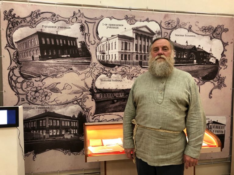 Настоятель Иоанно-Предтеченского храма города Белозерска принял участие в акции «Ночь музеев»