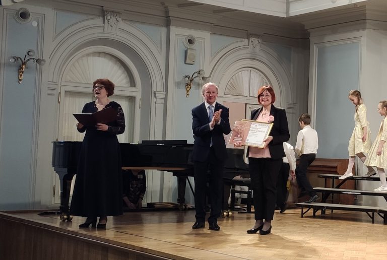 Представители череповецкого хора «Поющие сердца» присутствовали на церемонии награждения лауреатов международного конкурса хоров