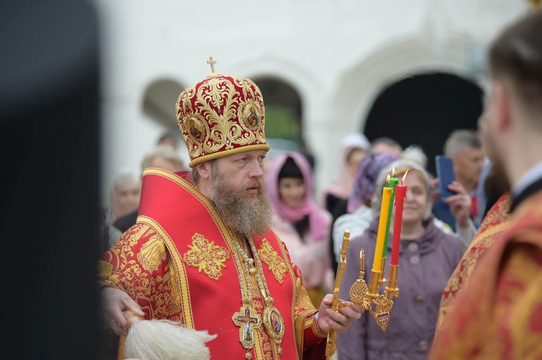 В день памяти преподобного Игнатия Прилуцкого митрополит Савва совершил Литургию в Спасо-Прилуцком Димитриевом монастыре