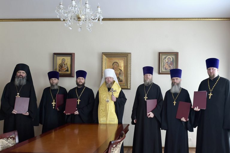 Митрополит Савва привел к присяге состав епархиального церковного суда