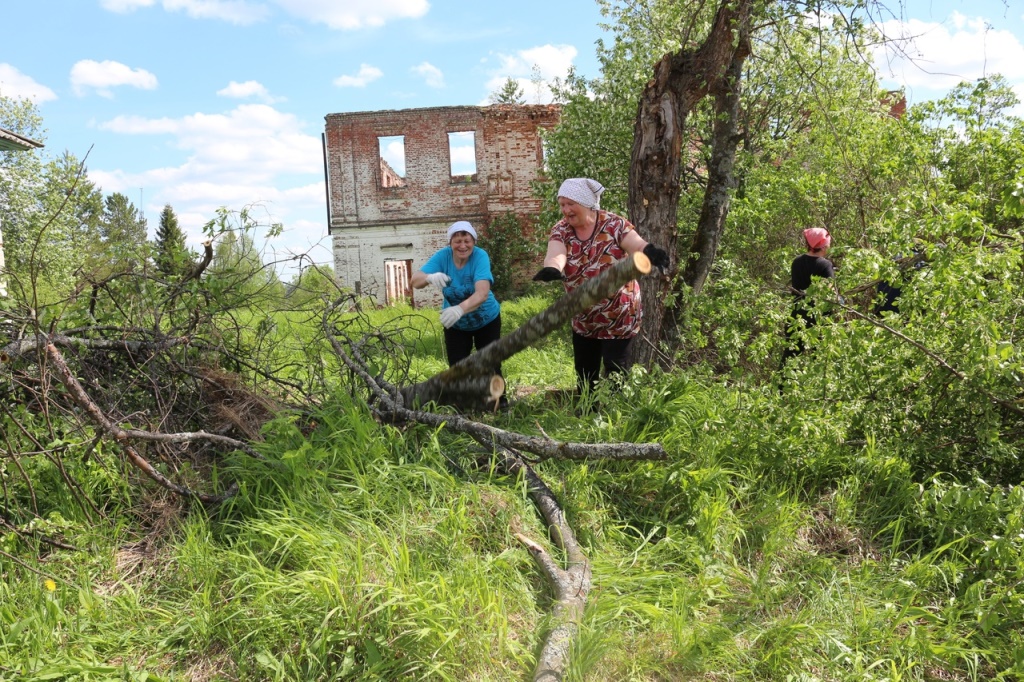 В деревне Погорелово Тотемского района создана инициативная группа по сохранению памятников духовного наследия малой родины