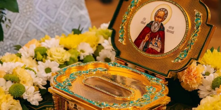 Частица мощей преподобного Сергия Радонежского будет привезена в Вологду.