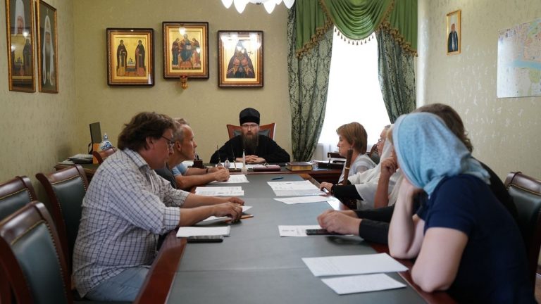 Епископ Игнатий возглавил заседание рабочей группы по организации празднования 180-летия со дня рождения игумении Таисии (Солоповой)