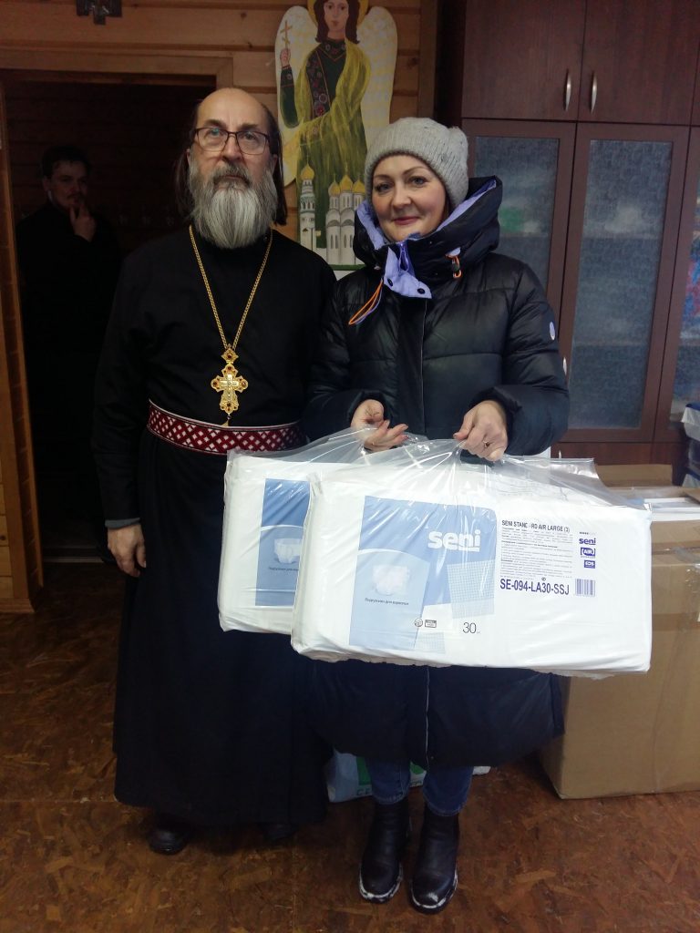 В Вологодской епархии в рамках проекта «Вы дали Мне есть» оказывается благотворительная помощь нуждающимся вологжанам