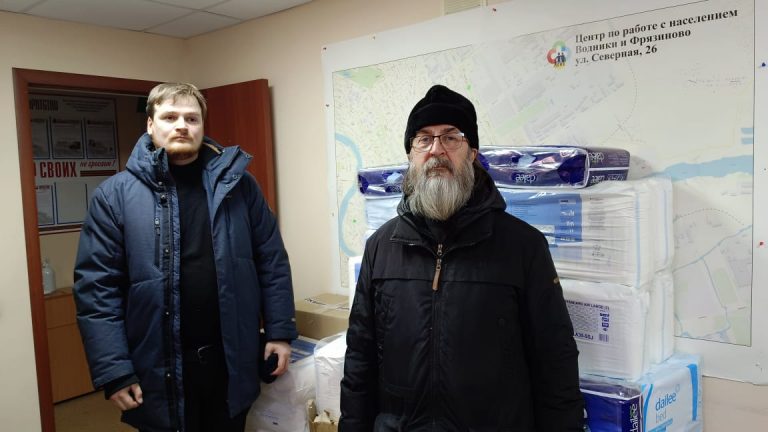 Вологодская епархия продолжает сбор гуманитарной помощи для беженцев и мобилизованных солдат
