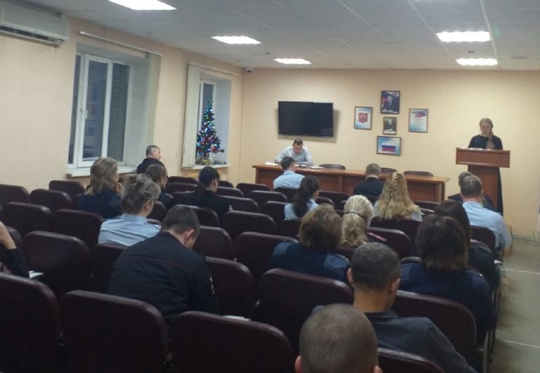 Для сотрудников отдела МВД России по Никольскому району состоялась лекция об основах нравственного воспитания