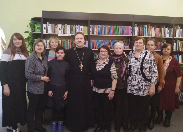 Миссионерский отдел епархии продолжает сотрудничество с городской библиотекой №13 города Вологды