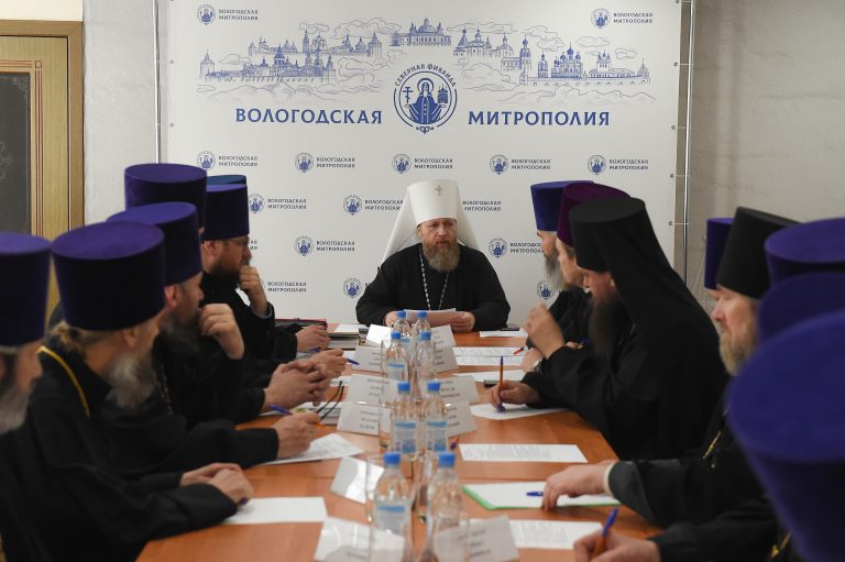 Состоялось заседание Епархиального совета Вологодской епархии
