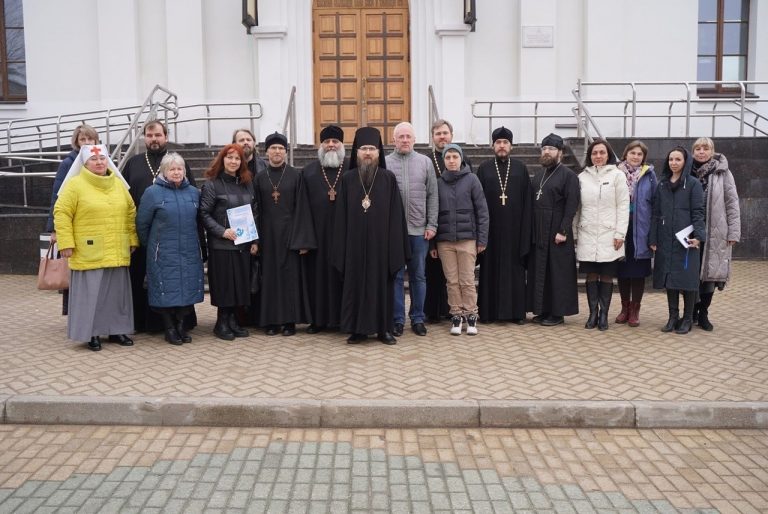 На приходе кафедрального собора города Череповца состоялось расширенное заседание Координационного центра по оказанию помощи семьям военнослужащих, задействованных в СВО