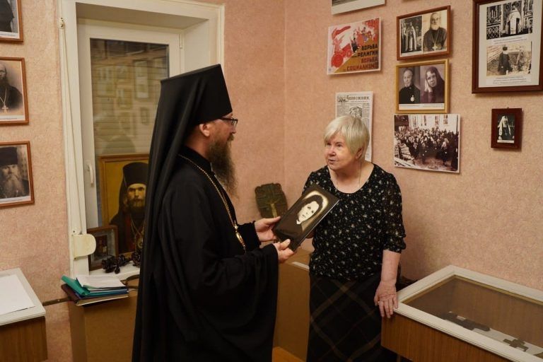 Епископ Игнатий поздравил епархиальный Исторический музей с днём рождения