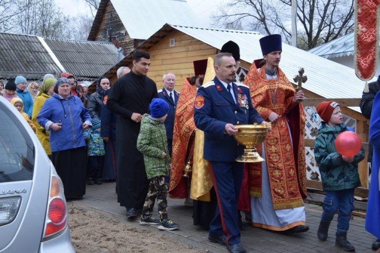 Праздничные торжества в честь престольного дня прошли в Георгиевском храме Великого Устюга