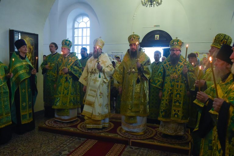 Митрополит Савва возглавил всенощное бдение по случаю дня памяти праведного Прокопия Устюжского