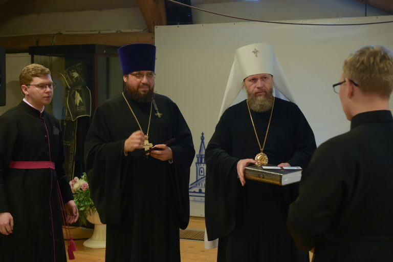 Митрополит Савва принял участие в торжествах по случаю актового дня Вологодской духовной школы