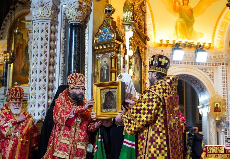 Обращение Святейшего Патриарха Кирилла по случаю принесения Казанской иконы Божией Матери в епархии Русской Православной Церкви
