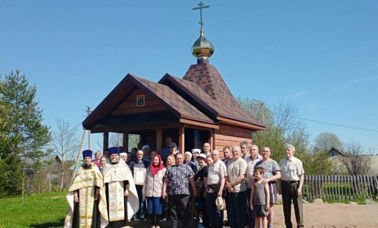 В деревне Литвиново освятили новую часовню