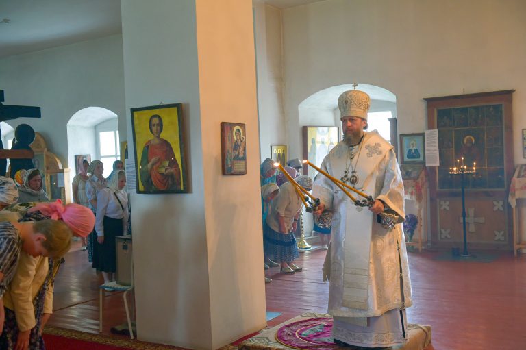 Митрополит Савва посетил Сямженский церковный округ