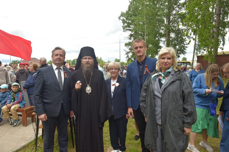 Епископ Игнатий принял участие в праздновании 80-й годовщины снятия Оштинской обороны