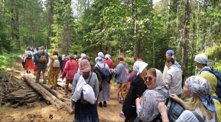 В Череповецкой епархии состоялся традиционный Евфросино-Синозерский крестный ход