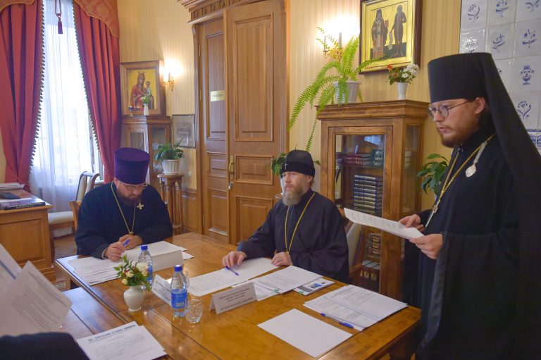 Митрополит Савва возглавил заседание Ученого совета Вологодской духовной семинарии