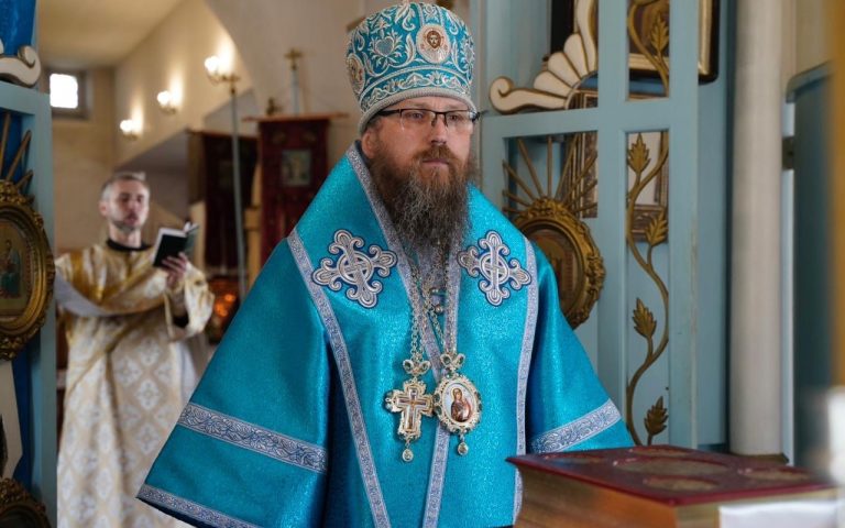 Епископ Игнатий совершил богослужение в храме святых Богоотец Иоакима и Анны села Носовское