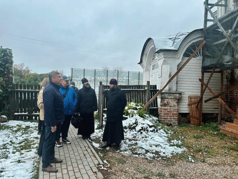 Продолжается реставрация Сретенского храма города Вологды