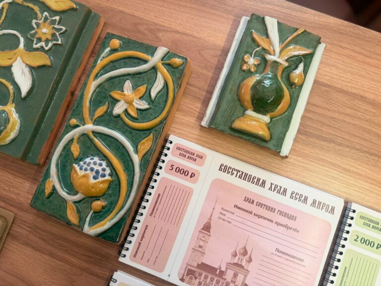 Впишите свое имя в историю Сретенского храма!